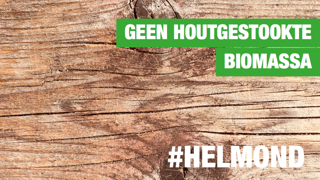 Geen houtgestookte biomassa in Helmond