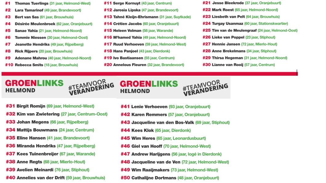 top 50 GL Helmond